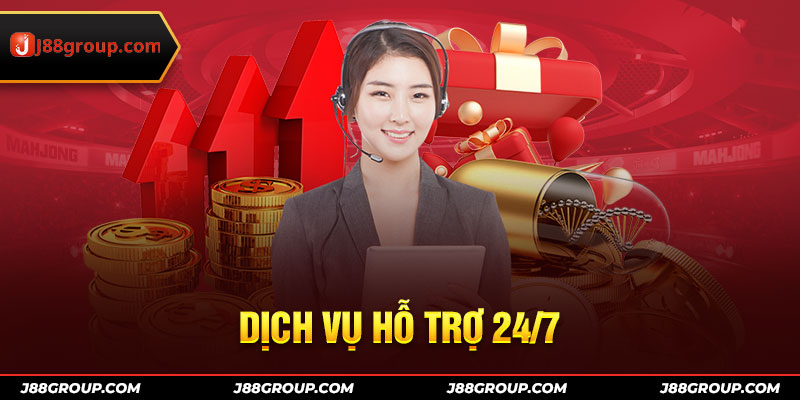 Dịch vụ hỗ trợ 24/7