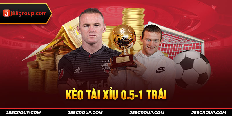 kèo tài xỉu 0.5-1 trái